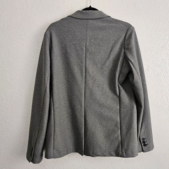 Kenneth Cole Blazer Jacket Sport Coat Men's S Heather Grey Two Button Dresswear - Picture 4 of 8